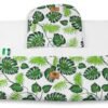 Materiaal & afmetingen Materiaal Katoen Kleur groen | wit Materiaal vulling Polyester