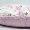 Babynestje – Roze- Wit – Meisje - 90x50cm – XXL Baby Lounger – Baby Nest