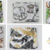 10 hydrofiele luiers,sneldrogend, te gebruiken als wasbare luier, handdoek, spuugdoek, of als onderlegger bij het verschonen.Spucktücher für Jungen und Mädchen Fensilo