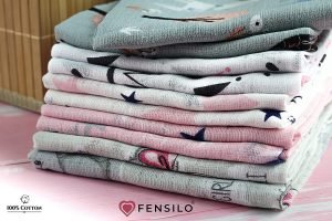 10 hydrofiele luiers,sneldrogend, te gebruiken als wasbare luier, handdoek, spuugdoek, of als onderlegger bij het verschonen.Spucktücher für Jungen und Mädchen Fensilo