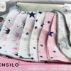 10 hydrofiele luiers,sneldrogend, te gebruiken als wasbare luier, handdoek, spuugdoek, of als onderlegger bij het verschonen.Spucktücher für Jungen und Mädchen Fensilo