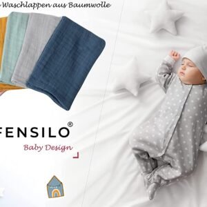 Fensilo, unisex, baby, love, babydecke, weiß, boy, girl, Baumwolle, Decke, 34cmx34cm, 5 pack Baby Mulltücher; Mullwindeln; Spucktücher; fensilo; mulltücher baby; mulltücher baby mädchen; spucktücher baby; spucktücher baby mädchen; spucktuch junge; Fensilo baby; Fensilo baby blanket, blanket, baby blanket, newborn, Blau, Grau, Rosa, Grün, Gelb