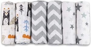 Fensilo, unisex, baby, love, babydecke, weiß, boy, girl, Baumwolle, Decke, 70cmx80cm, 6 pack Baby Mulltücher; Mullwindeln; Spucktücher; fensilo; mulltücher baby; mulltücher baby mädchen; spucktücher baby; spucktücher baby mädchen; spucktuch junge; Fensilo baby; Fensilo baby blanket; blanket; baby blanket; newborn; object; knitted, beaver, stars