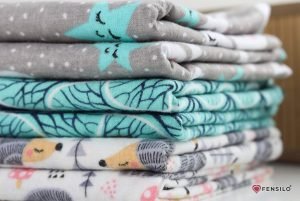 Fensilo, unisex, baby, love, babydecke, weiß, boy, girl, Baumwolle, Decke, 80cmx80cm, 6 pack Baby Mulltücher; Mullwindeln; Spucktücher; fensilo; mulltücher baby; mulltücher baby mädchen; spucktücher baby; spucktücher baby mädchen; spucktuch junge; Fensilo baby; Fensilo baby blanket; blanket; baby blanket; newborn; stars, porcupine, fox, forest