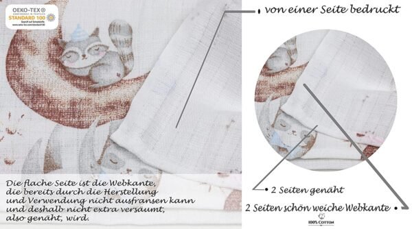 Baby Mulltücher; Mullwindeln; Spucktücher; fensilo; mulltücher baby; mulltücher baby mädchen; spucktücher baby; spucktücher baby mädchen; spucktuch junge; Fensilo baby; Fensilo baby blanket; blanket; baby blanket; newborn; object; knitted; top view; Fensilo.com; white blanket; white; background; beautiful; indoors; sheet; cover; fabric; wash; cushion; bed; polyester; satin; protection; swaddle blanket; comfortable; cotton; hypoallergenic; cute; design; washable; warm; comfy; care; soft; bedroom; set; size; crib; baby crib; outdoor; playground; vacation; park; sleep; colorful; breathable; layers; 2 layers; premium; materials; premium materials; high-quality; quality; unisex; 10 set blankets; gray; grau; mouse; girrafe; balloon; stars;