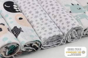 Fensilo, unisex, baby, love, babydecke, weiß, girl, boy, Baumwolle, Decke, 70cmx80cm, 6 pack Baby Mulltücher; Mullwindeln; Spucktücher; fensilo; mulltücher baby; mulltücher baby mädchen; spucktücher baby; spucktücher baby mädchen; spucktuch junge; Fensilo baby; Fensilo baby blanket; blanket; baby blanket; newborn; object; knitted; aquatic animals; stars, forest animals, lovely, adorable