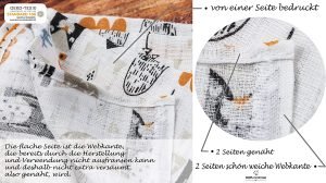 Fensilo, unisex, baby, love, babydecke, weiß, girl, Baumwolle, Decke, 70cmx80cm, 6 pack Baby Mulltücher; Mullwindeln; Spucktücher; fensilo; mulltücher baby; mulltücher baby mädchen; spucktücher baby; spucktücher baby mädchen; spucktuch junge; Fensilo baby; Fensilo baby blanket; blanket; baby blanket; newborn; object; knitted, gray, lama, deer, beaver