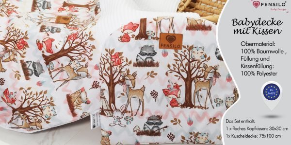 Baby Mulltücher; Mullwindeln; Spucktücher; fensilo; mulltücher baby; mulltücher baby mädchen; spucktücher baby; spucktücher baby mädchen; spucktuch junge; Fensilo baby; Fensilo baby blanket; blanket; baby blanket; unisex; muslin baby blanket; muslin girl blanket; muslin boy blanket; newborn; object; knitted; top view; Fensilo.com; beautiful; indoors; sheet; female; cover; fabric; wash; cushion; bed; polyester; satin; feminine; girly; protection; white; swaddle blanket; pillow; white pillow; comfortable; cotton; hypoallergenic; cute; design; washable; girl; baby girl; warm; comfy; care; soft; bedroom; set; size; baby pillow; adorable blanket; premium cotton; animals; fox; deer; tree; owl; brown blanket; red fox; squirrel; squirrel on the tree; cute animals; adorable animals; white background;