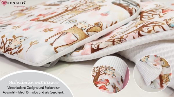 Baby Mulltücher; Mullwindeln; Spucktücher; fensilo; mulltücher baby; mulltücher baby mädchen; spucktücher baby; spucktücher baby mädchen; spucktuch junge; Fensilo baby; Fensilo baby blanket; blanket; baby blanket; unisex; muslin baby blanket; muslin girl blanket; muslin boy blanket; newborn; object; knitted; top view; Fensilo.com; beautiful; indoors; sheet; female; cover; fabric; wash; cushion; bed; polyester; satin; feminine; girly; protection; white; swaddle blanket; pillow; white pillow; comfortable; cotton; hypoallergenic; cute; design; washable; girl; baby girl; warm; comfy; care; soft; bedroom; set; size; baby pillow; adorable blanket; premium cotton; animals; fox; deer; tree; owl; brown blanket; red fox; squirrel; squirrel on the tree; cute animals; adorable animals; white background;