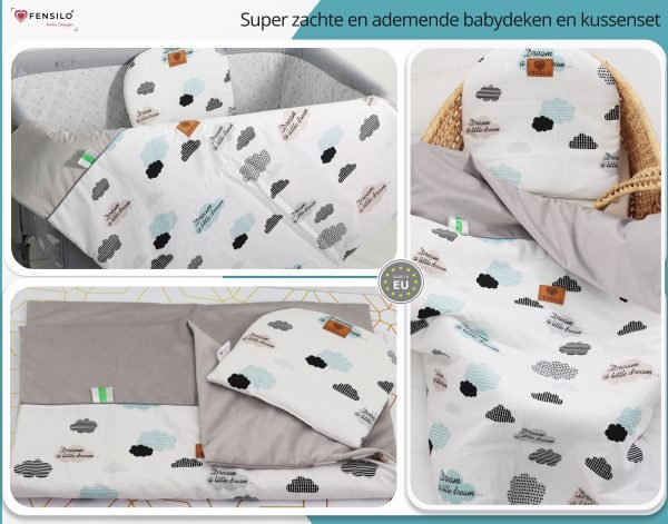 Baby Mulltücher; Mullwindeln; Spucktücher; fensilo; mulltücher baby; mulltücher baby mädchen; spucktücher baby; spucktücher baby mädchen; spucktuch junge; Fensilo baby; Fensilo baby blanket; blanket; baby blanket; newborn; object; knitted; top view; Fensilo.com; beautiful; indoors; sheet; female; male; cover; fabric; wash; cushion; bed; polyester; satin; feminine; protection; white; swaddle blanket; pillow; white pillow; comfortable; cotton; hypoallergenic; cute; design; washable; girl; boy; baby boy; baby girl; warm; comfy; care; soft; bedroom; set; size; baby pillow; adorable blanket; white background; clouds; colorful clouds; Dream a little dream; black clouds; blue clouds; grey clouds; gray baby blanket; gray blanket;