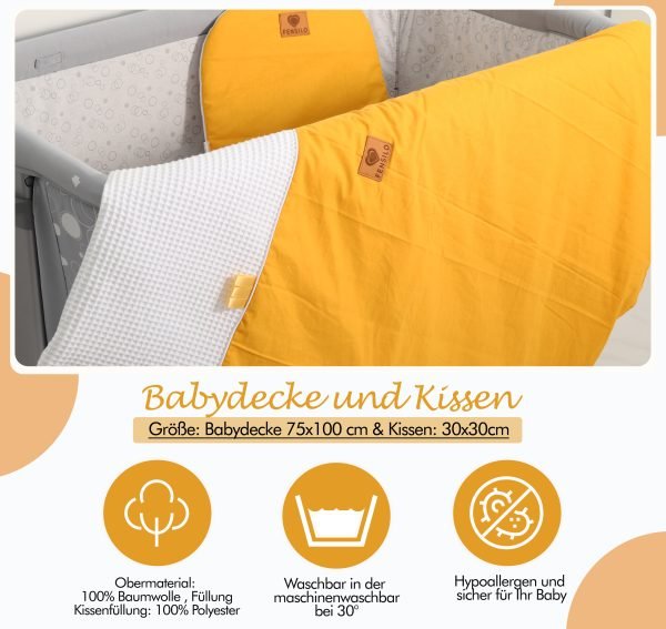 Baby Mulltücher; Mullwindeln; Spucktücher; fensilo; mulltücher baby; mulltücher baby mädchen; spucktücher baby; spucktücher baby mädchen; spucktuch junge; Fensilo baby; Fensilo baby blanket; blanket; baby blanket; muslin baby blanket; muslin girl blanket; baby boy blanket; muslin baby boy blanket; newborn; object; knitted; top view; Fensilo.com; beautiful; indoors; sheet; female; male; cover; fabric; wash; cushion; bed; polyester; satin; feminine; girly; protection; white; swaddle blanket; pillow; white pillow; comfortable; cotton; hypoallergenic; cute; design; washable; girl; boy; baby boy; baby girl; warm; comfy; care; soft; bedroom; set; size; baby pillow; adorable blanket; white background; mustard; mustard blanket; white and mustard; mustard pillow;