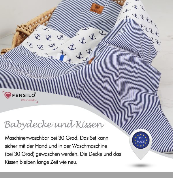 Baby Mulltücher; Mullwindeln; S pucktücher; fensilo; mulltücher baby; mulltücher baby mädchen; spucktücher baby; spucktücher baby mädchen; spucktuch junge; Fensilo baby; Fensilo baby blanket; blanket; baby blanket; newborn; object; knitted; top view; Fensilo.com; beautiful; indoors; sheet; female; cover; fabric; wash; cushion; bed; polyester; satin; protection; white; swaddle blanket; pillow; white pillow; comfortable; cotton; hypoallergenic; cute; design; washable; baby boy; boy; baby girl; warm; comfy; care; soft; bedroom; set; size; baby pillow; adorable blanket; white background; blue; blue blanket; anchor; sea; ocean; marine; water;