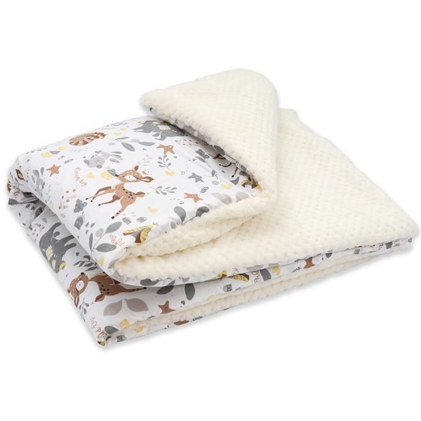 Baby Mulltücher; Mullwindeln; Spucktücher; fensilo; mulltücher baby; mulltücher baby mädchen; spucktücher baby; spucktücher baby mädchen; spucktuch junge; Fensilo baby; Fensilo baby blanket; blanket; baby blanket; newborn; object; knitted; top view; Fensilo.com; white blanket; white; background; beautiful; indoors; sheet; cover; fabric; wash; cushion; bed; polyester; satin; protection; swaddle blanket; comfortable; cotton; hypoallergenic; cute; design; washable; warm; comfy; care; soft; bedroom; set; size; crib; baby crib; outdoor; playground; vacation; park; sleep; colorful; breathable; layers; 2 layers; premium; materials; premium materials; high-quality; quality; unisex; large blanket; wide blanket; long; wide; comfortable blanket; adorable design; adorable animals; lovely animals; luxurious design; deer; leaves; indian hut;