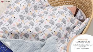 Baby Mulltücher; Mullwindeln; Spucktücher; fensilo; mulltücher baby; mulltücher baby mädchen; spucktücher baby; spucktücher baby mädchen; spucktuch junge; Fensilo baby; Fensilo baby blanket; blanket; baby blanket; newborn; object; knitted; top view; Fensilo.com; white blanket; white; background; beautiful; indoors; sheet; cover; fabric; wash; cushion; bed; polyester; satin; protection; swaddle blanket; comfortable; cotton; hypoallergenic; cute; design; washable; warm; comfy; care; soft; bedroom; set; size; crib; baby crib; outdoor; playground; vacation; park; sleep; colorful; breathable; layers; 2 layers; premium; materials; premium materials; high-quality; quality; unisex; large blanket; wide blanket; long; wide; comfortable blanket; adorable design; adorable animals; lovely animals; luxurious design; porcupine;