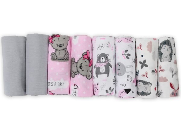 Baby Mulltücher; Mullwindeln; Spucktücher; fensilo; mulltücher baby; mulltücher baby mädchen; spucktücher baby; spucktücher baby mädchen; spucktuch junge; Fensilo baby; Fensilo baby blanket; blanket; baby blanket; newborn; object; knitted; top view; Fensilo.com; white blanket; white; background; beautiful; indoors; sheet; cover; fabric; wash; cushion; bed; polyester; satin; protection; swaddle blanket; comfortable; cotton; hypoallergenic; cute; design; washable; warm; comfy; care; soft; bedroom; set; size; crib; baby crib; outdoor; playground; vacation; park; sleep; colorful; breathable; layers; 2 layers; premium; materials; premium materials; high-quality; quality; unisex; 8 set blankets; girly; women; girl; pink; adorable animals; cute animals; bear; squirrel; rabbit; forest animals; maternity; pregnant; Gray;