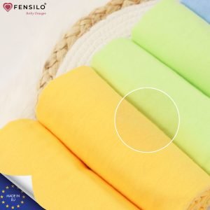 Baby Mulltücher; Mullwindeln; Spucktücher; fensilo; mulltücher baby; mulltücher baby mädchen; spucktücher baby; spucktücher baby mädchen; spucktuch junge; Fensilo baby; Fensilo baby blanket; blanket; baby blanket; newborn; object; knitted; top view; Fensilo.com; white blanket; white; background; beautiful; indoors; sheet; cover; fabric; wash; cushion; bed; polyester; satin; protection; swaddle blanket; comfortable; cotton; hypoallergenic; cute; design; washable; warm; comfy; care; soft; bedroom; set; size; crib; baby crib; outdoor; playground; vacation; park; sleep; colorful; breathable; layers; 2 layers; premium; materials; premium materials; high-quality; quality; unisex; 6 set blankets; Yellow; blue; green; colorful blankets;