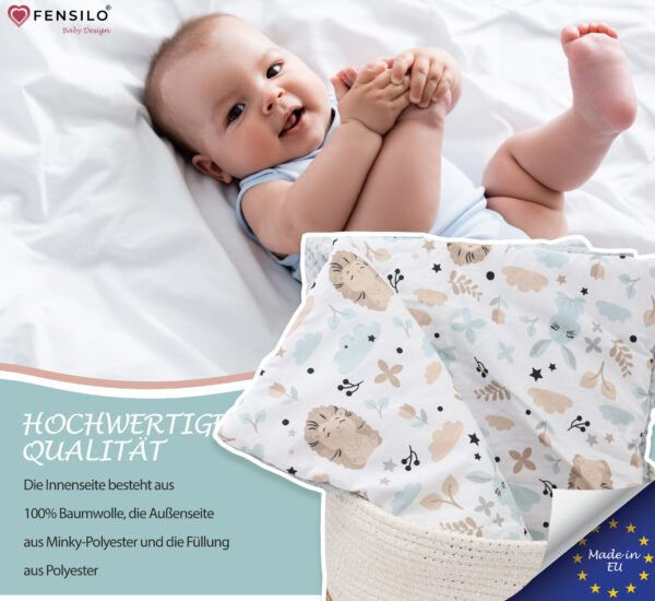 Baby Mulltücher; Mullwindeln; Spucktücher; fensilo; mulltücher baby; mulltücher baby mädchen; spucktücher baby; spucktücher baby mädchen; spucktuch junge; Fensilo baby; Fensilo baby blanket; blanket; baby blanket; newborn; object; knitted; top view; Fensilo.com; background; beautiful; indoors; sheet; cover; fabric; wash; cushion; bed; polyester; satin; protection; swaddle blanket; comfortable; cotton; hypoallergenic; cute; design; washable; warm; comfy; care; soft; bedroom; set; size; baby pillow; crib; baby crib; outdoor; playground; vacation; park; sleep; colorful; breathable; layers; 2 layers; premium; materials; premium materials; high-quality; quality; indoor; girl; baby girl; rainbow; colorful rainbow; pregnant; maternity; adorable blanket; pretty design; baby girl blanket;