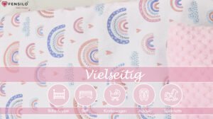 Baby Mulltücher; Mullwindeln; Spucktücher; fensilo; mulltücher baby; mulltücher baby mädchen; spucktücher baby; spucktücher baby mädchen; spucktuch junge; Fensilo baby; Fensilo baby blanket; blanket; baby blanket; newborn; object; knitted; top view; Fensilo.com; background; beautiful; indoors; sheet; cover; fabric; wash; cushion; bed; polyester; satin; protection; swaddle blanket; comfortable; cotton; hypoallergenic; cute; design; washable; warm; comfy; care; soft; bedroom; set; size; baby pillow; crib; baby crib; outdoor; playground; vacation; park; sleep; colorful; breathable; layers; 2 layers; premium; materials; premium materials; high-quality; quality; indoor; girl; baby girl; rainbow; colorful rainbow; pregnant; maternity; adorable blanket; pretty design; baby girl blanket;