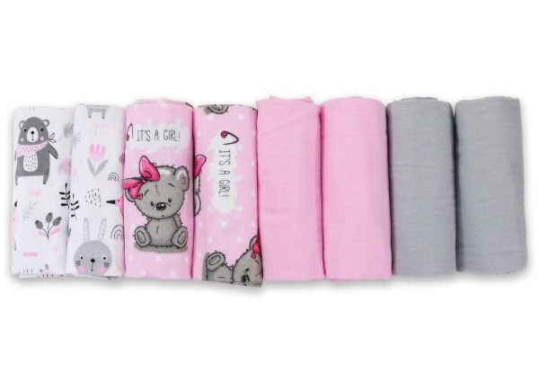 Baby Mulltücher; Mullwindeln; Spucktücher; fensilo; mulltücher baby; mulltücher baby mädchen; spucktücher baby; spucktücher baby mädchen; spucktuch junge; Fensilo baby; Fensilo baby blanket; blanket; baby blanket; newborn; object; knitted; top view; Fensilo.com; white blanket; white; background; beautiful; indoors; sheet; cover; fabric; wash; cushion; bed; polyester; satin; protection; swaddle blanket; comfortable; cotton; hypoallergenic; cute; design; washable; warm; comfy; care; soft; bedroom; set; size; crib; baby crib; outdoor; playground; vacation; park; sleep; colorful; breathable; layers; 2 layers; premium; materials; premium materials; high-quality; quality; unisex; 8 set blankets; girly; women; girl; pink; adorable animals; cute animals; bear; rabbit; forest animals; maternity; pregnant; Gray;