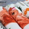 FENSILO - hydrofielluiers, 6 stuks, 70 x 80 cm, stoffen luiers, Made in EU, getest op schadelijke stoffen, spuugdoeken baby voor jongens en meisjes, babyluiers - Image 9
