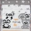 FENSILO - hydrofieldoekjes - luiers - verpakking van 6 stuks 70 x 80 cm - stoffen luiers, Made in EU, getest op schadelijke stoffen - spuugdoeken baby voor jongens en meisjes - grijs - wit - Image 6