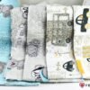 FENSILO - hydrofieldoekjes - luiers - verpakking van 6 stuks 70 x 80 cm - stoffen luiers - Made in EU, getest op schadelijke stoffen - spuugdoeken baby jongen - blauw Fensilo - Image 7