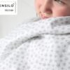 Mulldoeken, stoffen luiers, verpakking van 6 stuks, 70 x 80 cm, made in EU, getest op schadelijke stoffen, spuugdoeken voor baby's, voor jongens en meisjes, munt, wit - Image 6