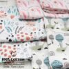 FENSILO Weefseldoeken - gaasluiers - verpakking van 10 stuks 70 x 80 cm - stoffen luiers, Made in EU, getest op schadelijke stoffen - spuugdoeken baby meisjes jongens doek - Image 7