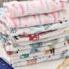 FENSILO Weefseldoeken - gaasluiers - verpakking van 10 stuks 70 x 80 cm - stoffen luiers, Made in EU, getest op schadelijke stoffen - spuugdoeken baby meisjes jongens doek - Image 4