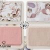FENSILO|Baby|Katoenen mousseline|4pack|65x70 cm|Hydrofiele Luiers|Hydrofiele Doeken|jongens en meisjes|gaasluiers|babyluiers - roze-beige dieren - Image 9