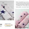FENSILO - Mulldoeken, luiers voor meisjes, verpakking van 6 stuks, 70 x 80 cm, Made in EU, getest op schadelijke stoffen, spuugdoekenset voor meisjes, babyluiers, roze, Oeko-Tex gecertificeerd - Image 6