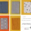 FENSILO Set van 5 mousselinedoeken voor baby's, 34 x 34 cm, babywashandjes van mousseline, veelzijdige doeken als spuugdoeken, snuffeldoek, 100% katoen, spucdoek sterren - Image 8
