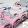 FENSILO - Mulldoeken, luiers voor meisjes, verpakking van 6 stuks, 70 x 80 cm, stoffen luiers, made in EU, getest op schadelijke stoffen, spuugdoekenset voor meisjes, babyluiers, roze - Image 2