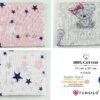FENSILO - Mulldoeken, luiers voor meisjes, verpakking van 6 stuks, 70 x 80 cm, Made in EU, getest op schadelijke stoffen, spuugdoekenset voor meisjes, babyluiers, roze, Oeko-Tex gecertificeerd - Image 4