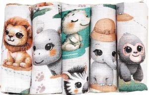 5 stuks, 70 x 80 cm, voor baby's en pasgeborenen,